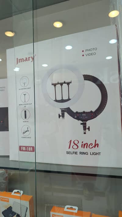 Jmary 18 Inch Ringlight with stand  03249107656