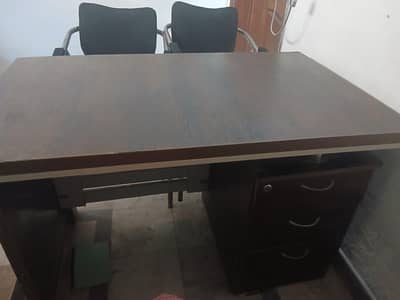 office table with 2 chairs