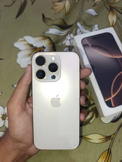 Iphone 16 pro jv 256gb with box