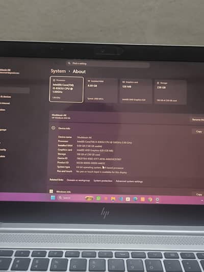 hp g6 840 i5 8gen