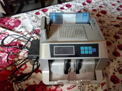 New Wave NW-728B Portable Cash Counting Machine With Fake Note Detctor