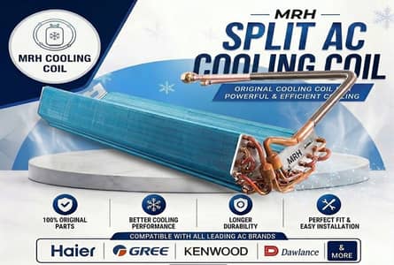 Cooling Coil Haier Gree Kenwood Orient Pel TCL