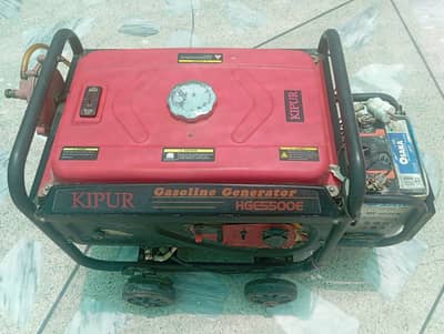 KIPUR Gasoline Generator HG65500E - Good Condition