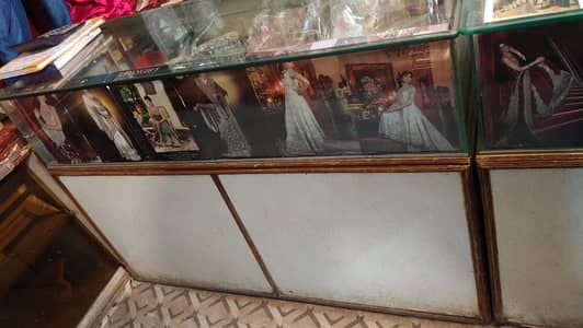 2 piece hai shop counter for clothes another used