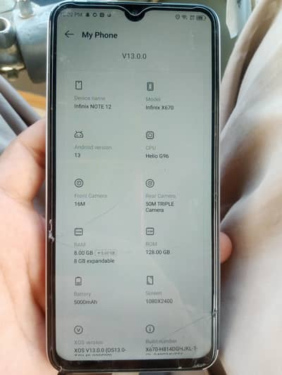 Infinix Note 12