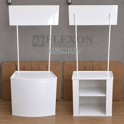 X Standees,Portabe table, China Kiosk, Promotion table, Display Stands