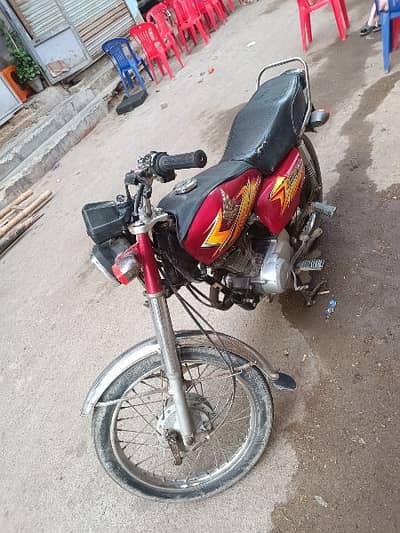 Honda CG 125 Total Genuine - Model 2021 - Mint Condition For Sale