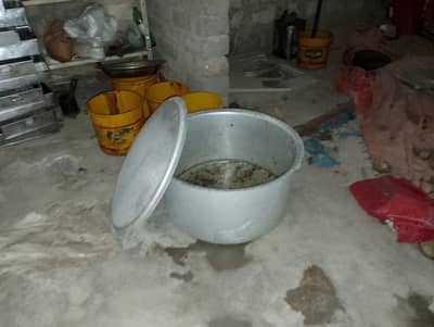 Halwa puri and Biryani Setup