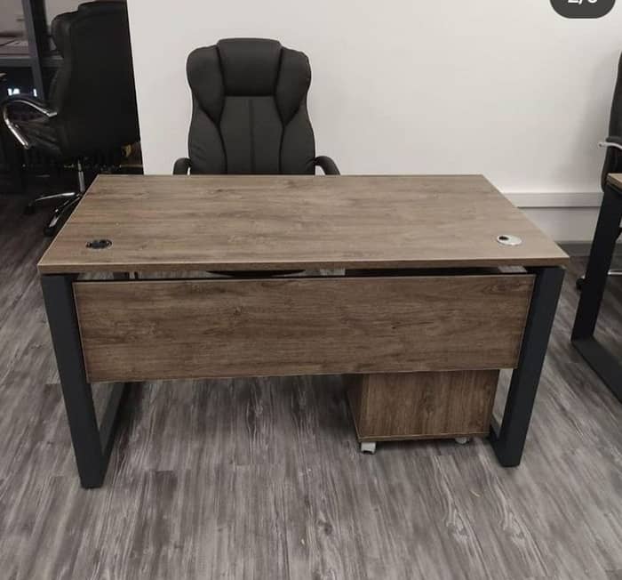 Study Table K shape computer table Workstation2*4 Smart Office tables 12