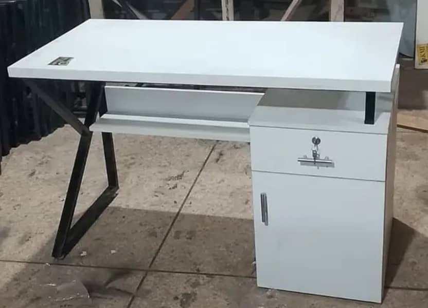 Study Table K shape computer table Workstation2*4 Smart Office tables 18