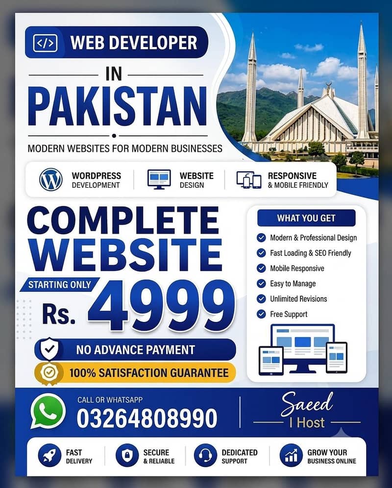 I'm professional website developer 0