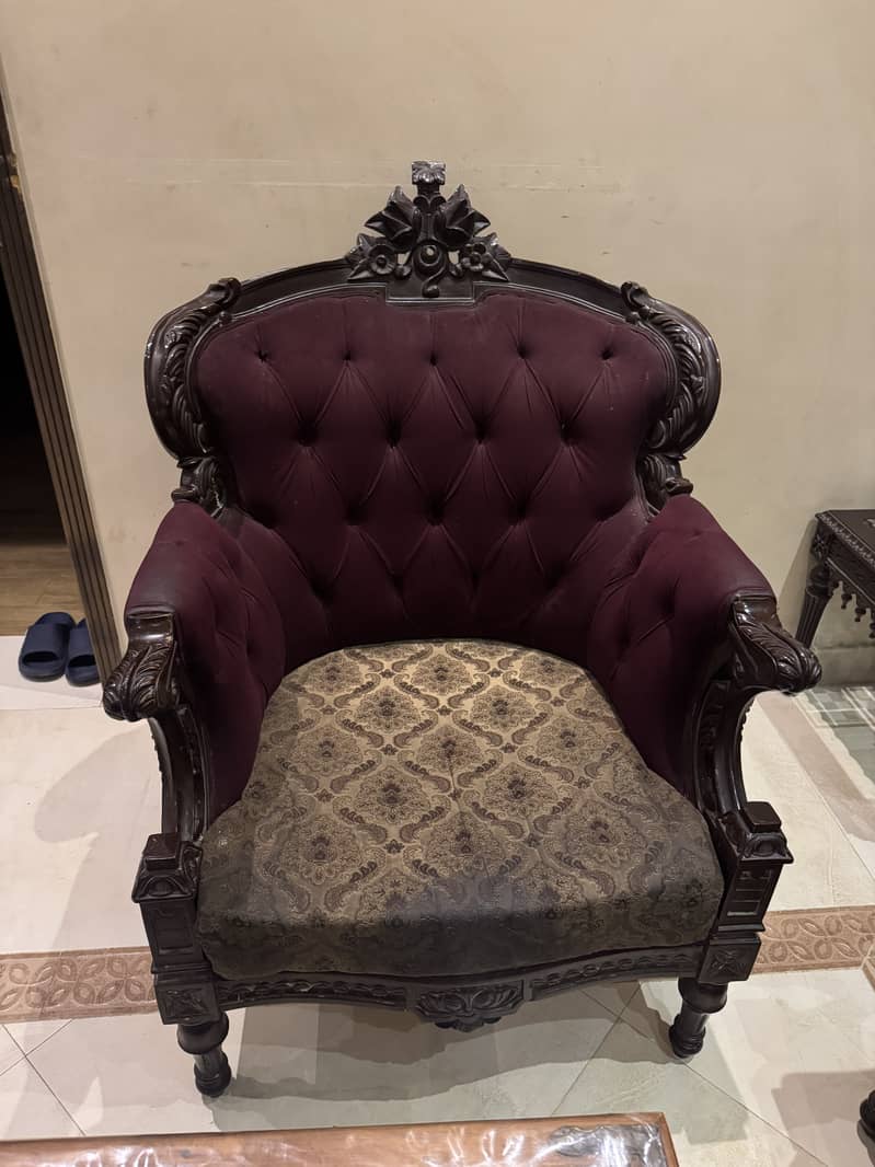 Chinyoti solid  sofa 1