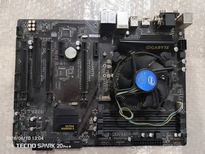 cpu+motherboard+stock cooler (package)