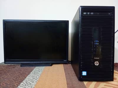 PC AND MONITOR