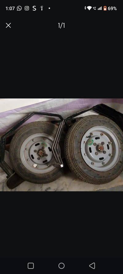 Training Tires for Scooty