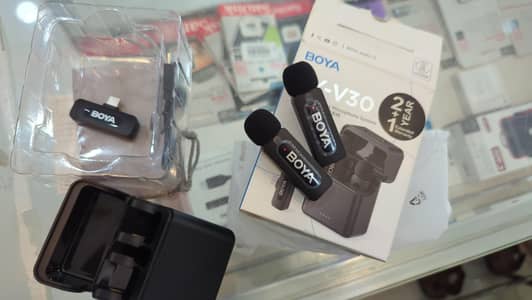 Boya V30 Dual Type C Mic Like new complete warranty 03249107656