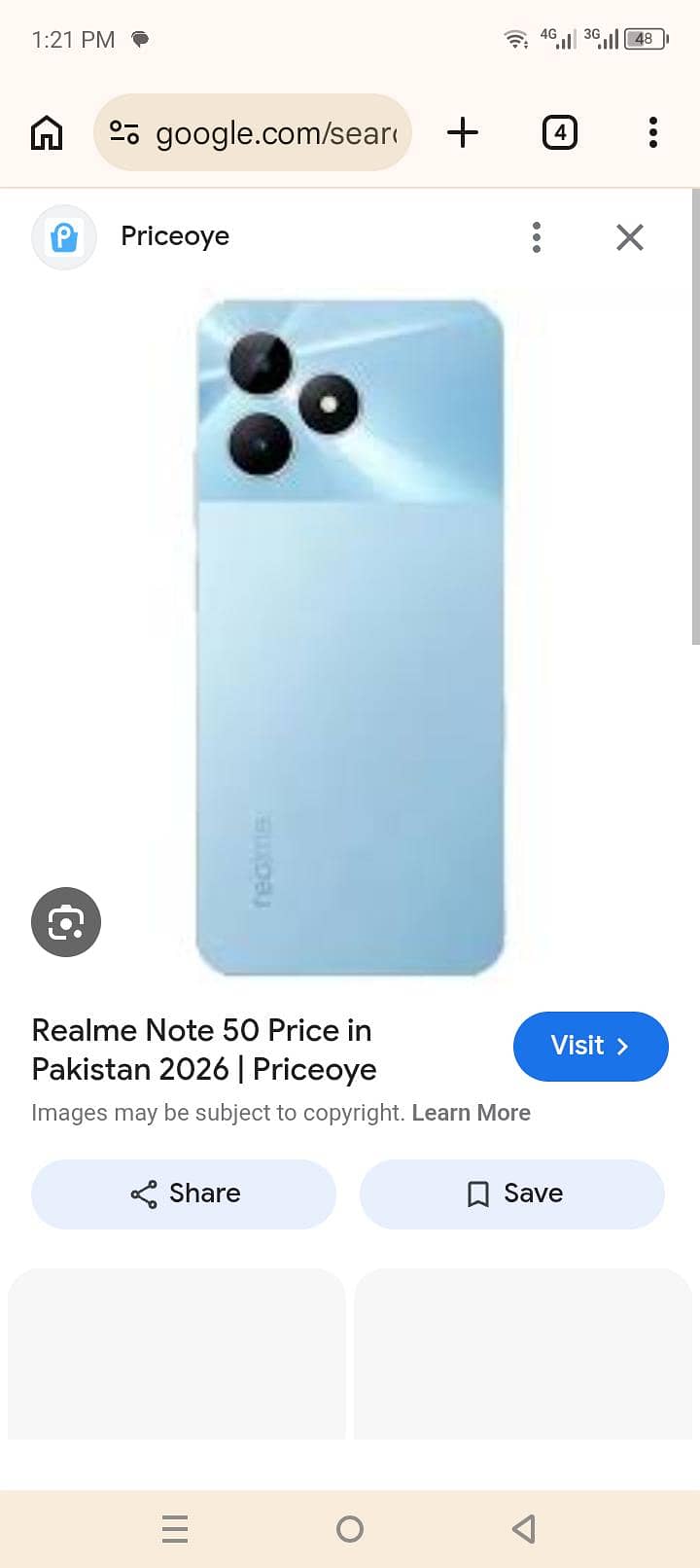 Realme Note 50 0