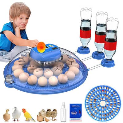 RAMZAN OFFER FULLY AUTOMATIC 52/26/8 EGGS INCUBATOR AC+DC