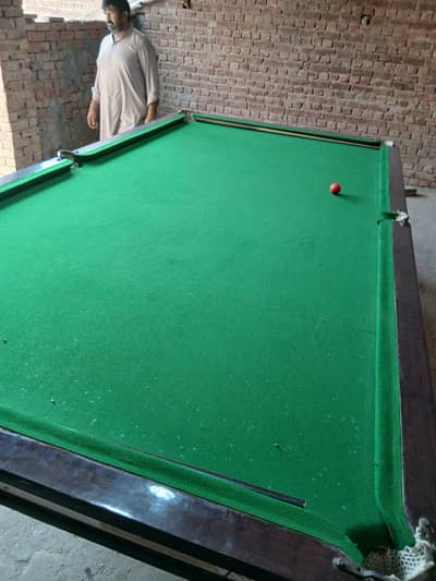 snoker and billiard table
