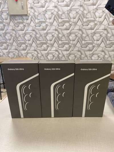 Samsung S26 ultra 12/256 box pack online pta