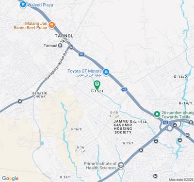 24 Marla upper portion For Rent F 15 Islamabad