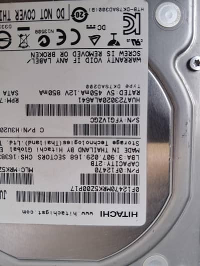 Hitachi 2TB Hard drive
