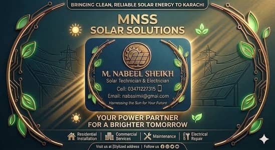 solar technician and electrician