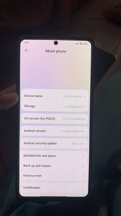 Poco x5pro 5g box naha ha only phone ha
