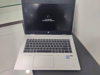 HP ProBook Core i5 8th generation  8 GB ram 256 GB ssd