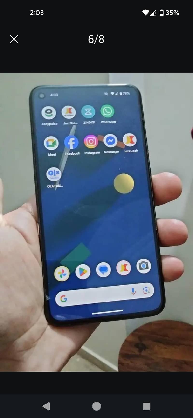 Google Pixel 5 7
