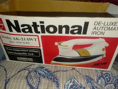 national deluxe iron 220v