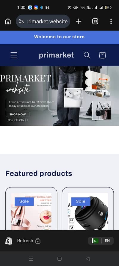  Shopify Store for Sale 