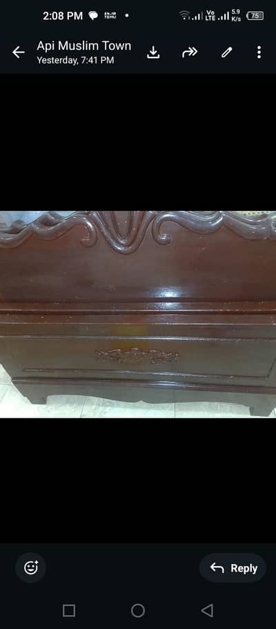 single bed pair pure wood
