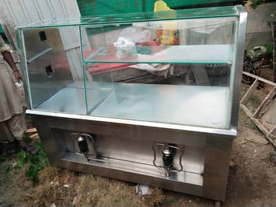 2 Food Display Counters For Sale Pure Ss steel