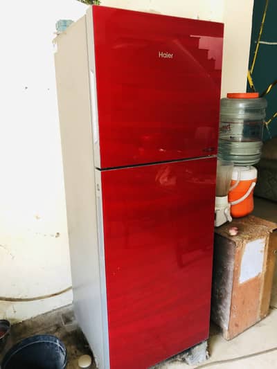 Haier Refrigerator HRF-275 Red Color | Excellent Cooling Condition