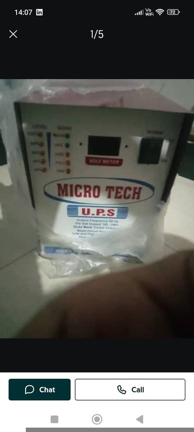 Ups with batteries 160Ah (bought recently).