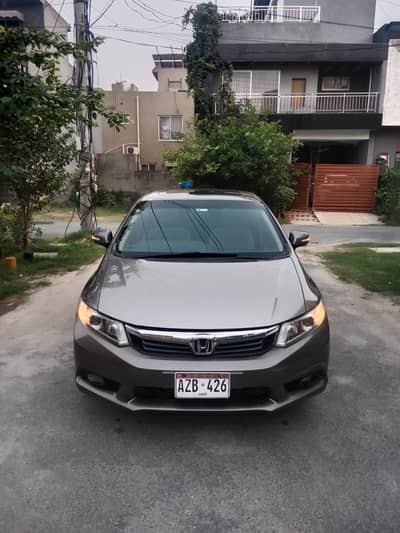 civic 2013 model only 4 piece touched full option mint condition