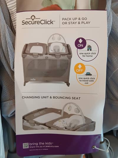 JOIE 3 in 1 Travel Cot