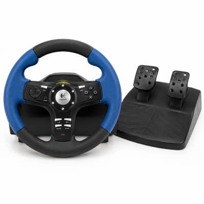 Logitech Driving Force EX Steering Wheel – Used Good Condition