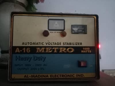 stabilizer automatic voltage A16 Metro