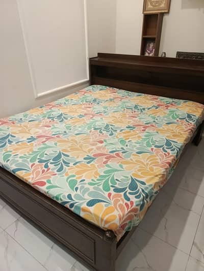 wooden bed for sale with mattress