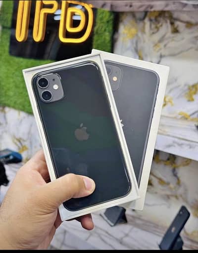 iPhone 11 duel sim PTA approved 128gb with original box