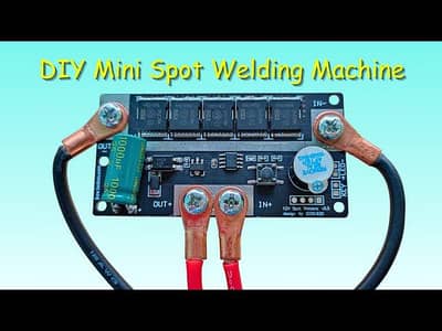 Diy Mini Spot welding machine.