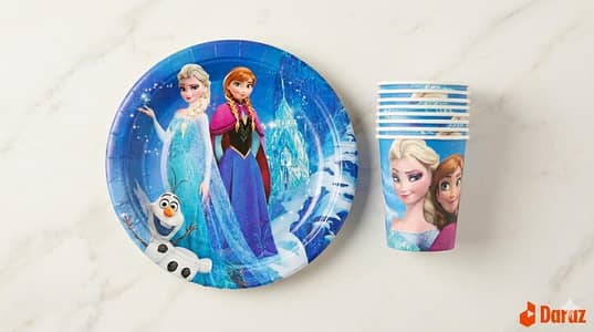 Birthday And Event Plates and Cups