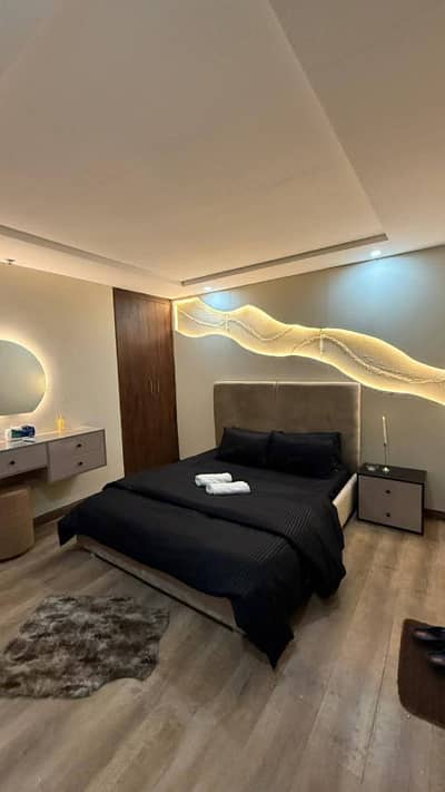 One bedroom apartment per day available Gulbug green Islamabad lukurya furnished apartment
