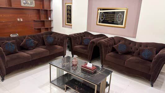New 6 Seater Sofa/Sofa Set/Sofa for sale/Sofa with center table/Sofa