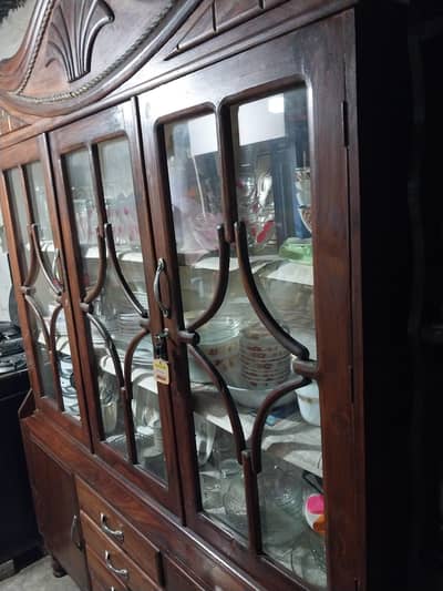 showcase pure wood