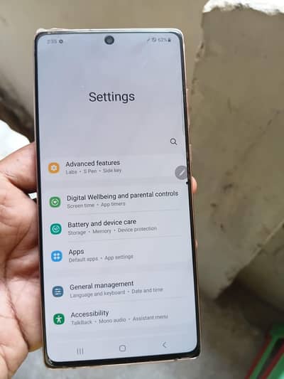 Samsung note 20 8 256 10 by 10 condition