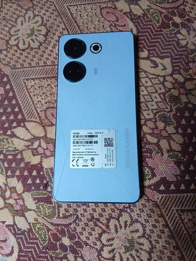 Tecno Camon 20 8+8 Ram 256 Starage 10/10