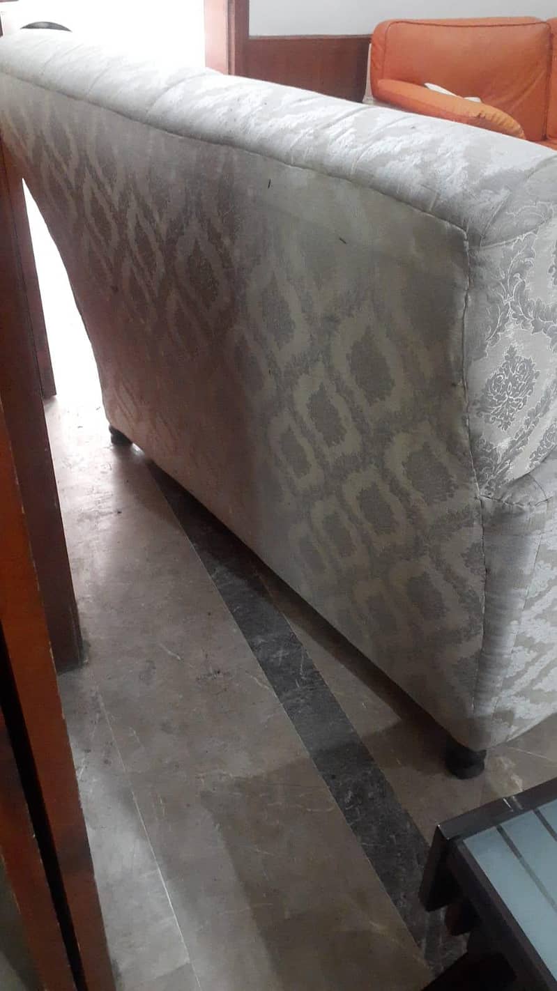 2 seater solid sofa 2